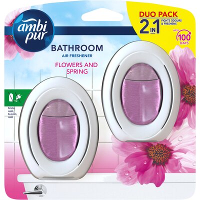 Ambi Pur Łazienka Merlion Flowers & Spring  2 x 1 szt.