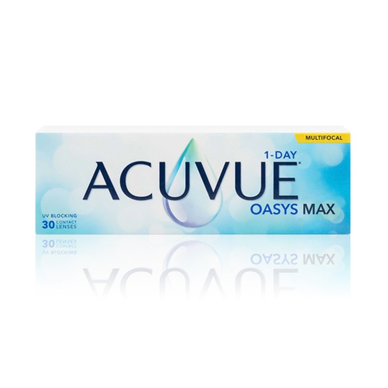 Фото - Окуляри та контактні лінзи Johnson & Johnson Soczewki jednodniowe ACUVUE OASYS MAX 1-DAY MULTIFOCAL 