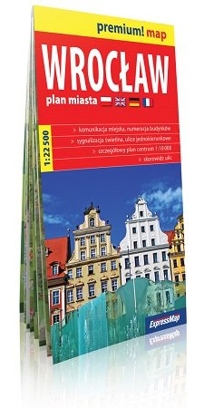 Wrocław. Plan miasta 1:22 500