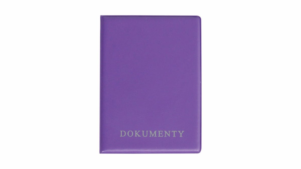 Biurfol Okładka na dokumenty z dowodem rejestracyjnym Violet