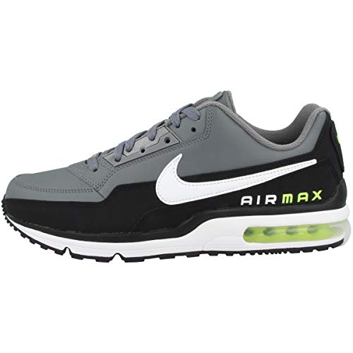 Nike Air Max Ltd 3, Trampki męskie, Black White Smoke Grey Volt, 45.5 EU