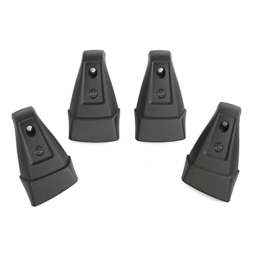 Volkswagen 5G0071720 zaślepki na bagażnik dachowy, 4 sztuki, czarne