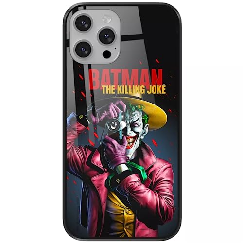ERT GROUP etui na telefon Apple Iphone 13 PRO MAX, case oryginalny i oficjalnie licencjonowany przez DC, wzór Joker 008, wykonany z hartowanego szkła, etui ochronne