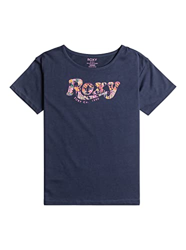 ROXY Podstawowa koszulka dziewczęca niebieska 4