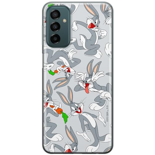 ERT GROUP etui na telefon Samsung M13 4G/ M23 5G/ F23, case oryginalny i oficjalnie licencjonowany przez Looney Tunes, wzór Bugs 013, optymalnie dopasowane, plecki z TPU częściowo przeźroczyste