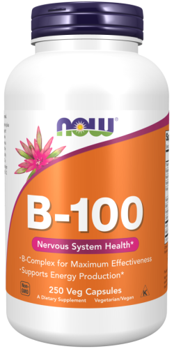 Now Foods Witamina B-100 - 250 kapsułek
