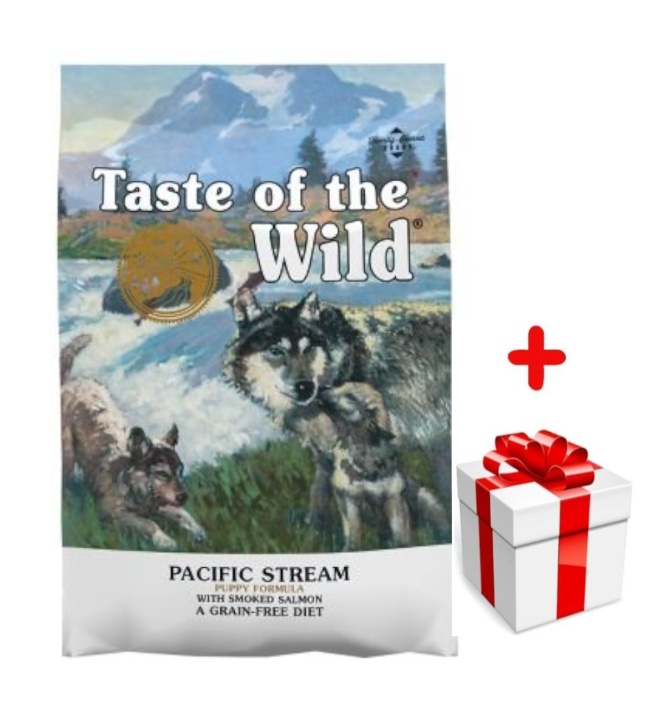 TASTE OF THE WILD Pacific Stream Puppy 2kg + niespodzianka dla psa GRATIS!