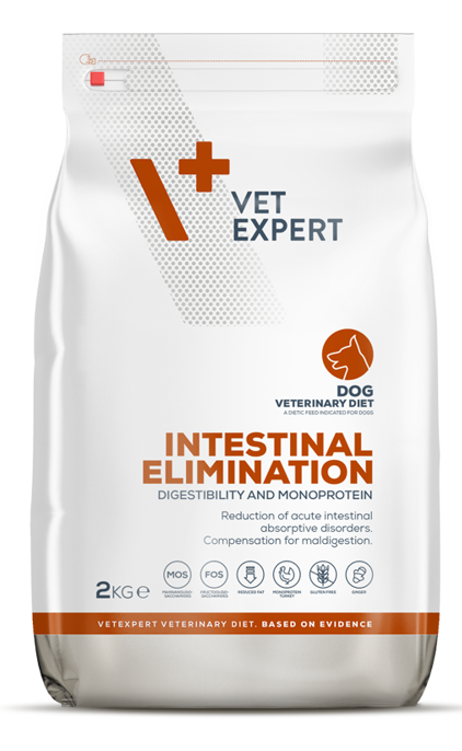 4T Veterinary Diet Dog Intestinal Elimination 2kg + niespodzianka dla psa GRATIS!