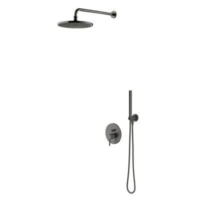 Omnires Y zestaw wannowo-prysznicowy grafit SYSY35GR