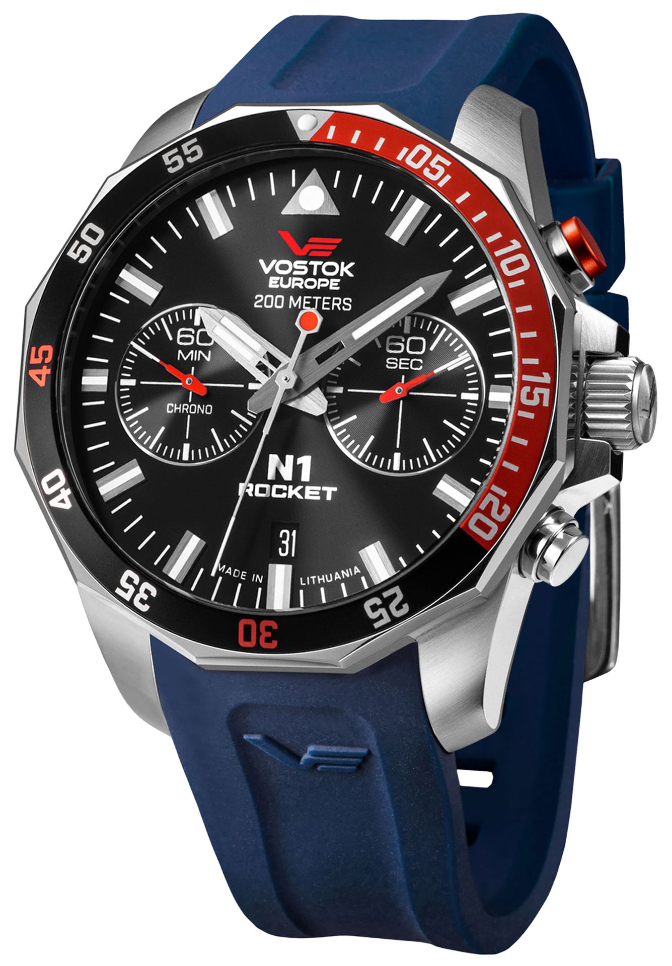 Zegarek Vostok Europe 6S21-225A707SBL Rocket N-1 Chrono