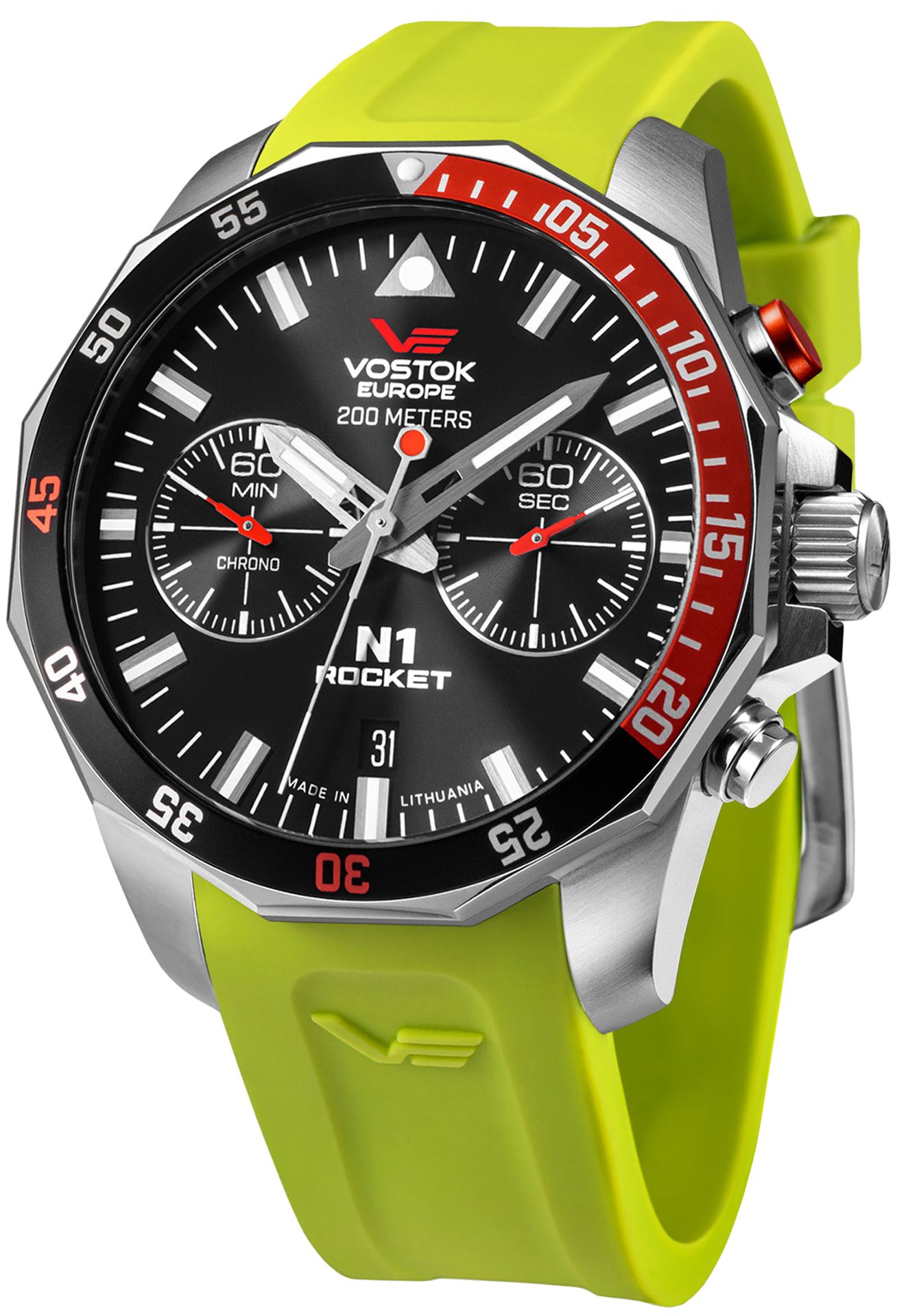 Zegarek Vostok Europe 6S21-225A707SL Rocket N-1 Chrono