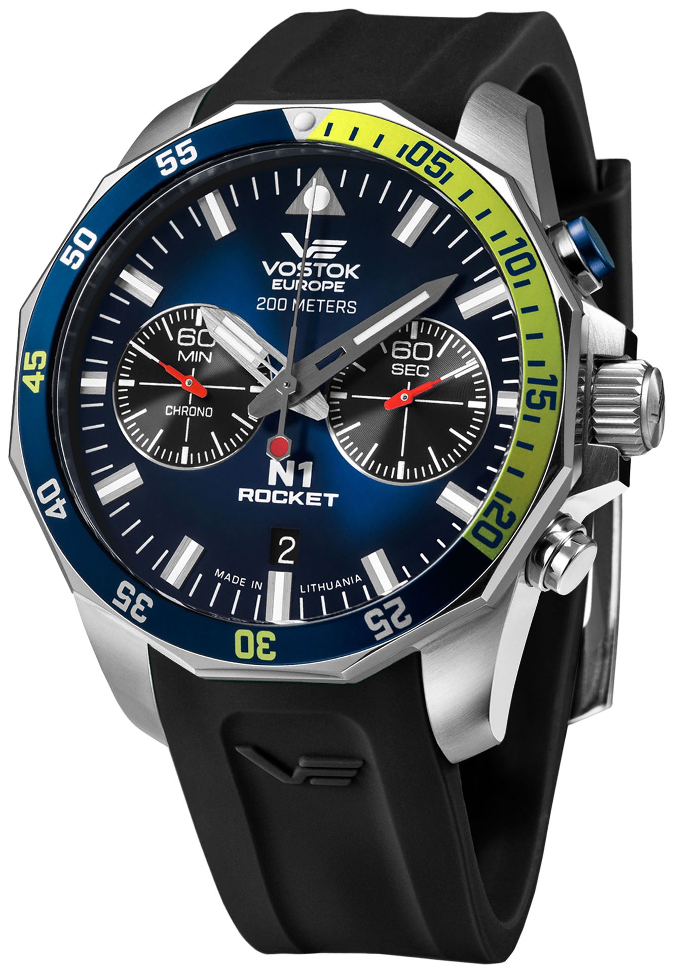 Zegarek Vostok Europe 6S21-225A708SB Rocket N-1 Chrono