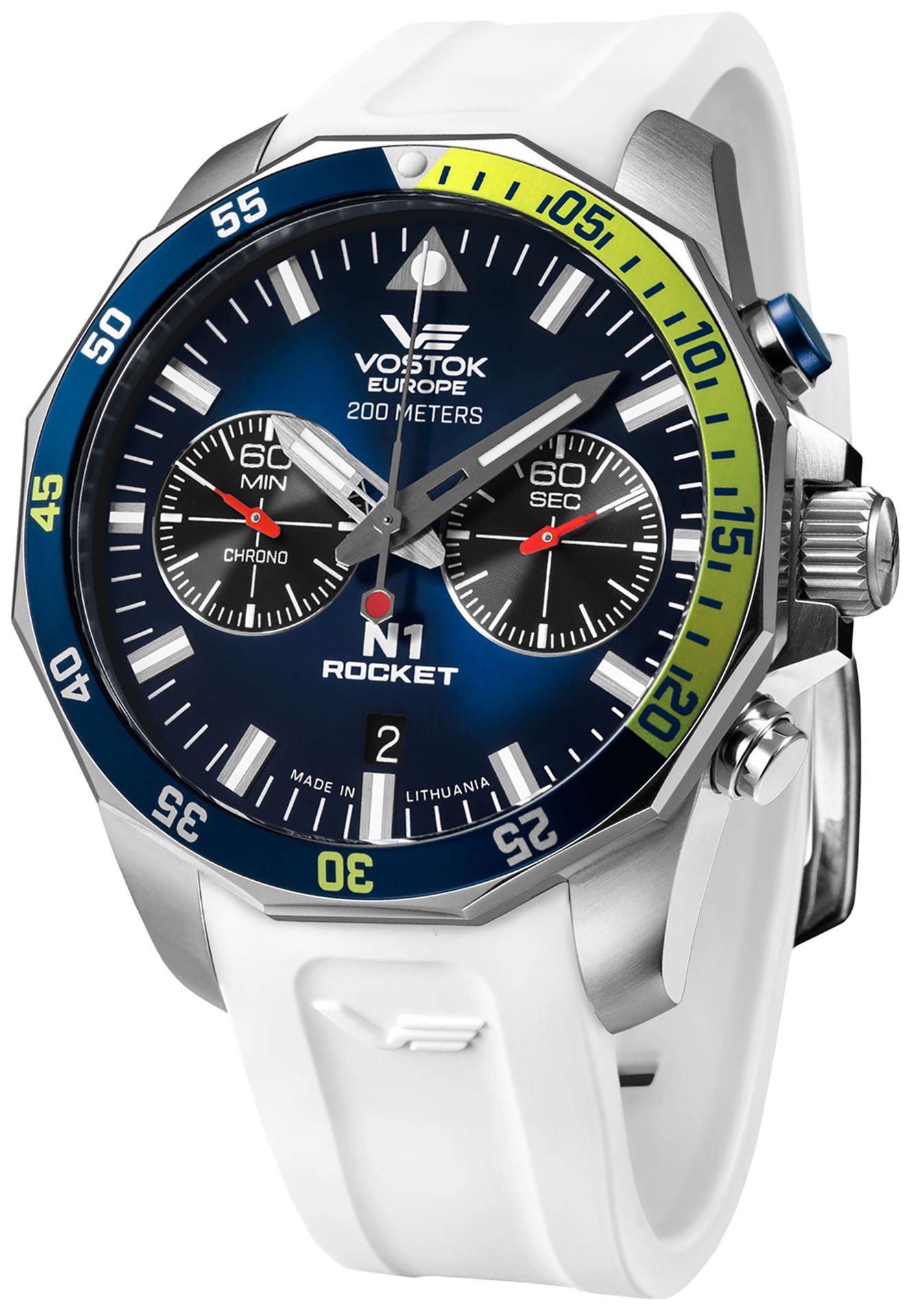 Zegarek Vostok Europe 6S21-225A708SW Rocket N-1 Chrono
