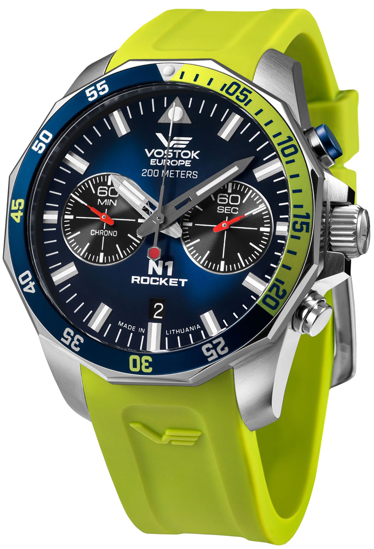 Zegarek Vostok Europe 6S21-225A708SY Rocket N-1 Chrono
