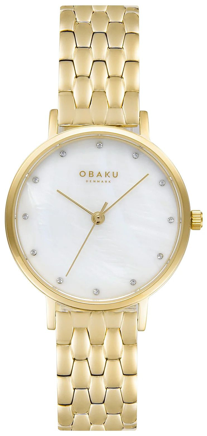 Zegarek Obaku Denmark V248LXGWSG BRINK LILLE - PERLEMOR CIDER -