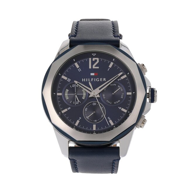Zegarek Tommy Hilfiger Lars 1792063 Silver/Navy