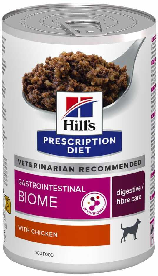 Hills Prescription Diet Gastrointestinal Biome, kurczak - 12 x 370 g Dostawa GRATIS!