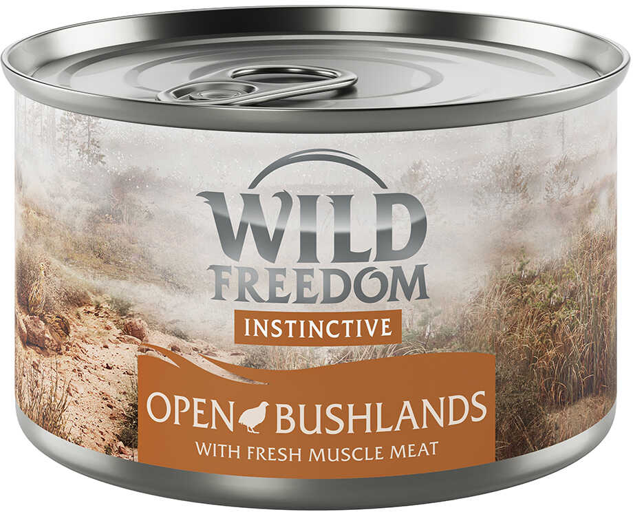 Wild Freedom Instinctive, 6 x 140 g - Open Bushlands - Przepiórka