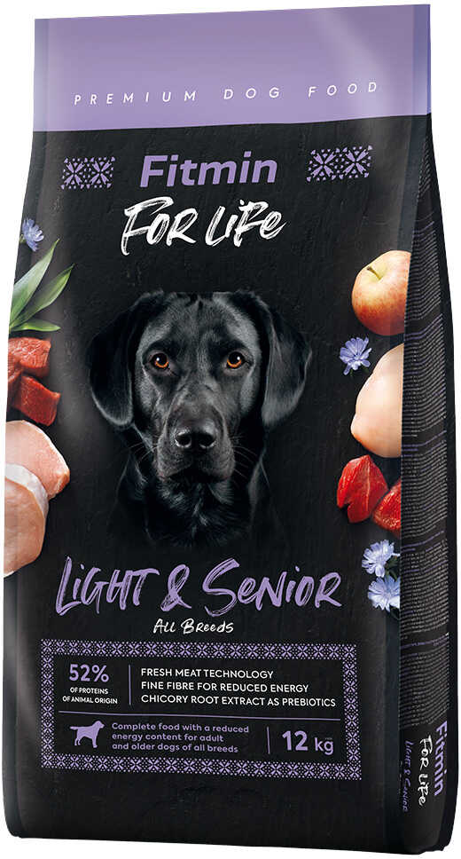 Fitmin Dog for Life Light & Senior - 2 x 12 kg Dostawa GRATIS!