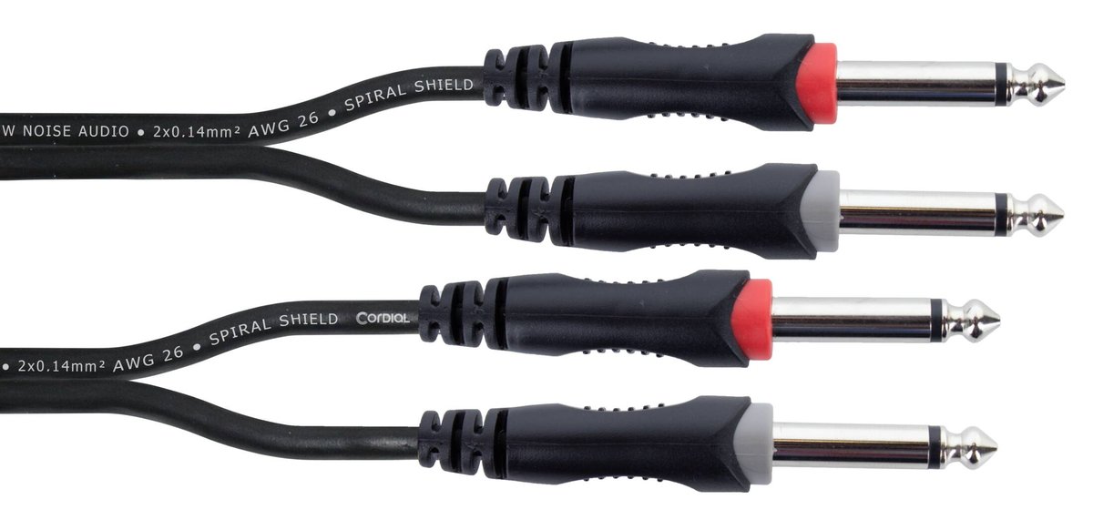 Kabel przewód sygnałowy Jack - Jack 3 m Cordial