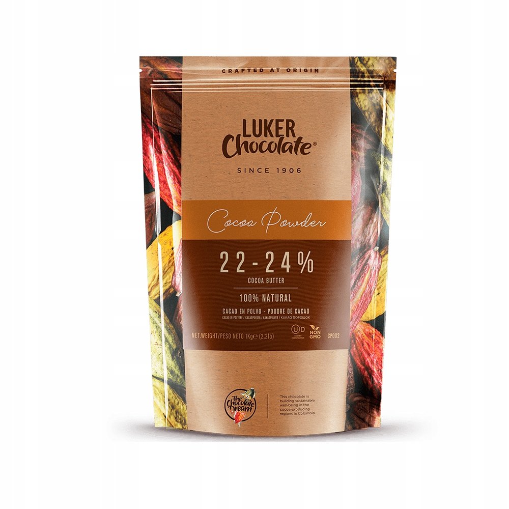 Kakao w proszku Fino de Aroma naturalne 22% 1 kg