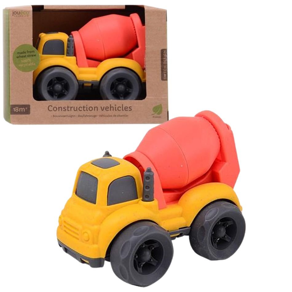 Jolly betoniarka małe autko dla dzieci pomarańczowe