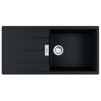 Franke Centro CNG 611-100 XL GSC Zlewozmywak granitowy jednokomorowy 100x50 cm onyx 114.0687.335