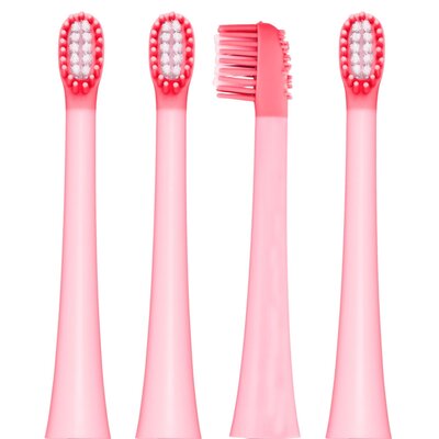 Vitammy Dino / pink Końcówki do szczoteczki 4 szt