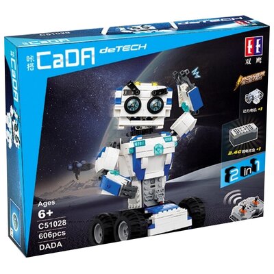 Double Eagle Robot / pojazd (2w1) - do zbudowania z klocków - ZDALNIE STEROWANY (C51028W) DE/C51028W