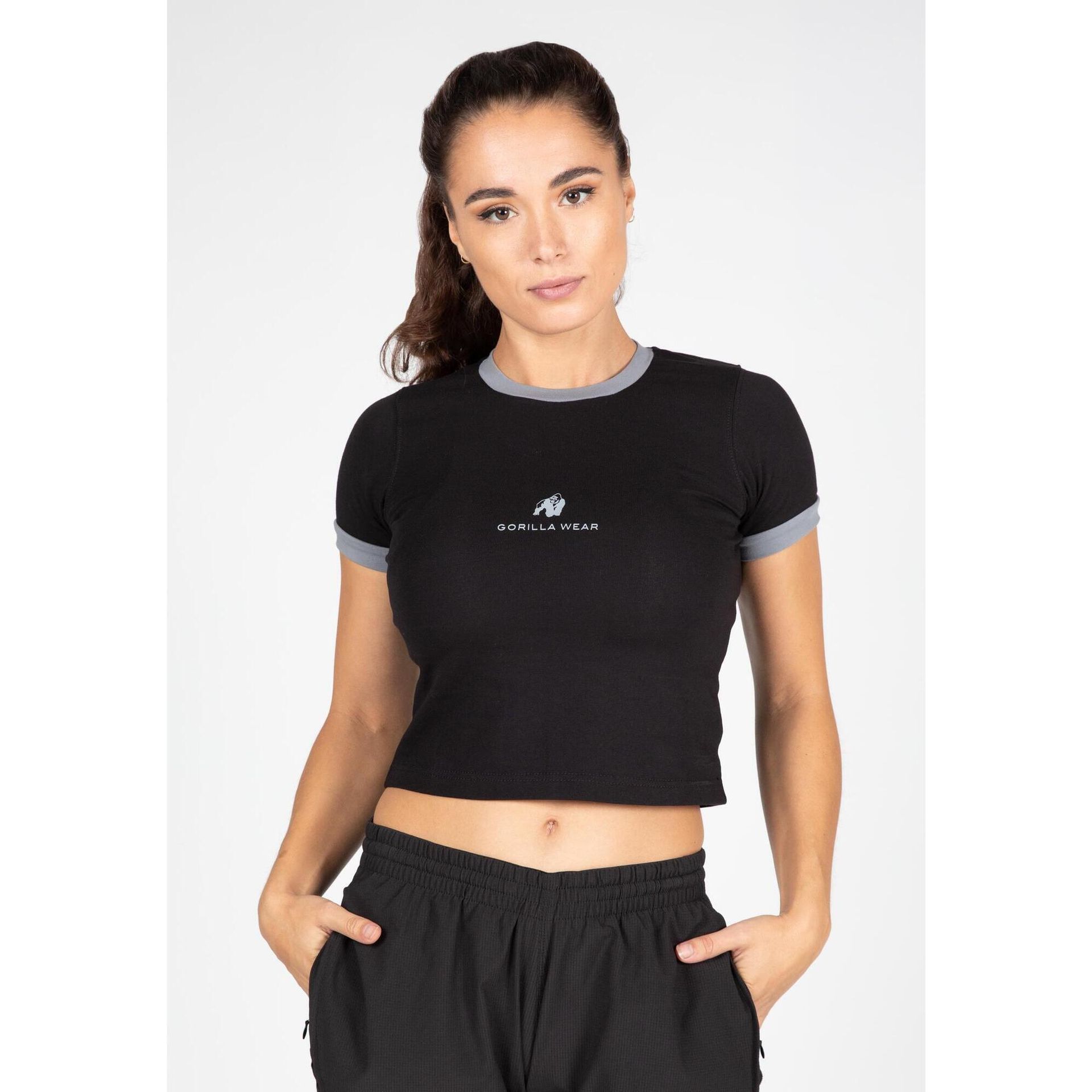Koszulka fitness damska Gorilla Wear New Orleans Cropped