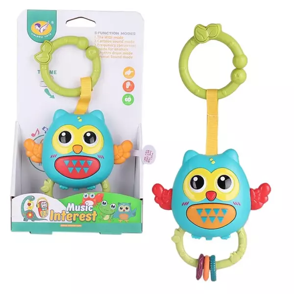 Grzechotka - sowa - Askato