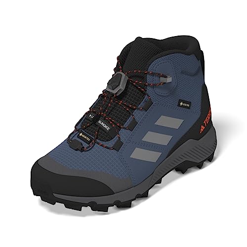 adidas Unisex Terrex Mid GTX Sneaker, Szara, złamana biel, 5.5 UK Child