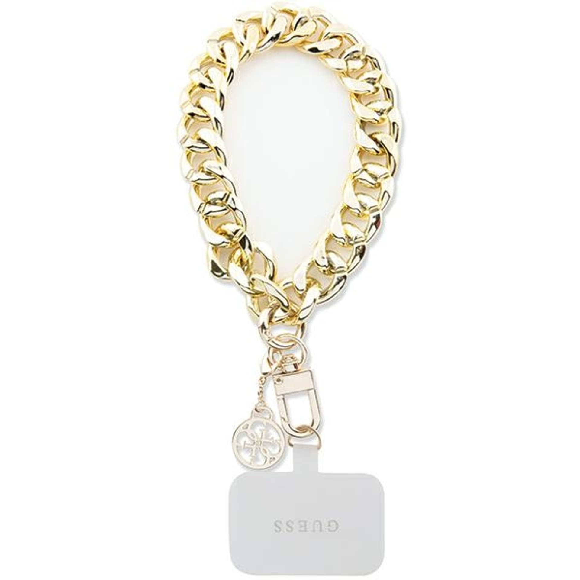 Guess GUOUCBMC4MD Universal Big Hand Strap złoty/gold 4G Charm