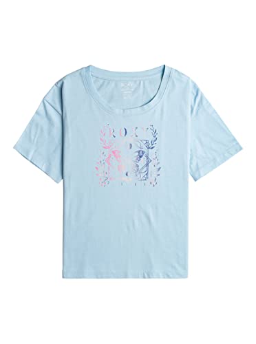 ROXY Modna koszulka dziewczęca niebieska 10/M