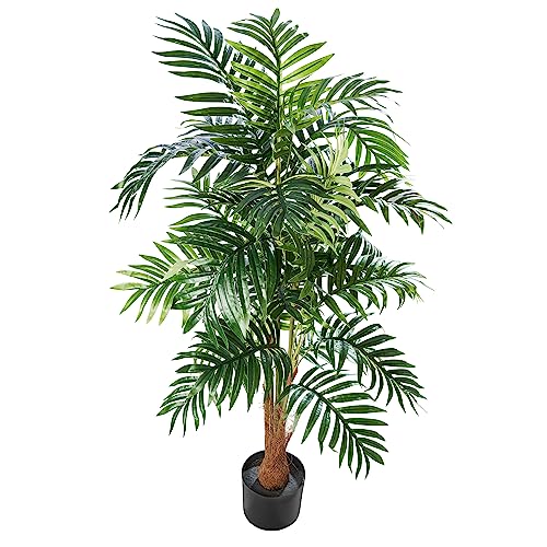 AMARE Palma Arecapa x6,110 cm, Real Touch, zielona, w doniczce z tworzywa sztucznego, 13,5 x 13 cm