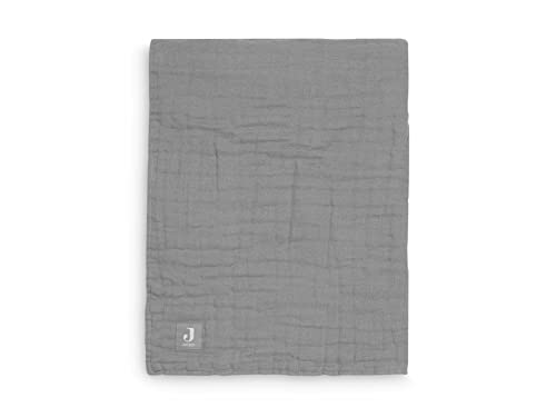 Jollein - Kocyk Muślinowy Cotton 75 X 100 Cm Storm Grey