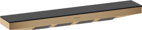 hansgrohe Słuchawka prysznicowa z półką prysznicową Rainfinity, z 1 rodzajem strumienia (PowderRain) i regałem prysznicowym 50 cm, szczotkowany brąz