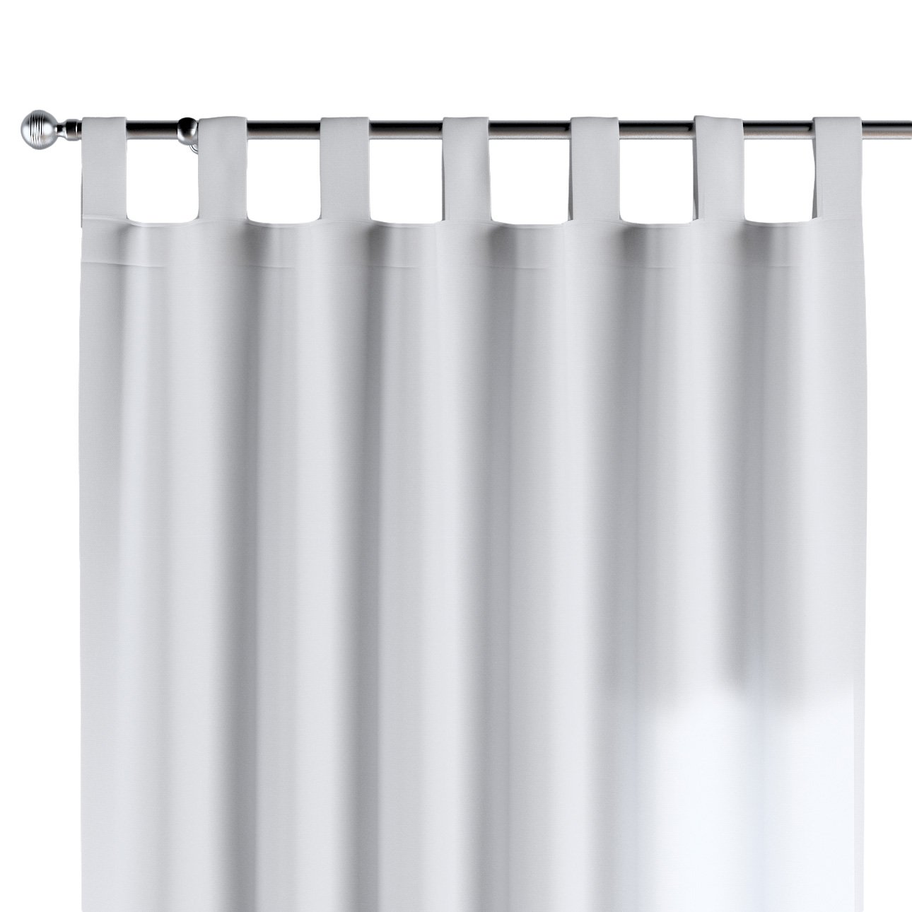 Dekoria Zasłona na szelkach 1 szt. śmietankowa biel 1szt 130 × 260 cm Loneta 310-133-02