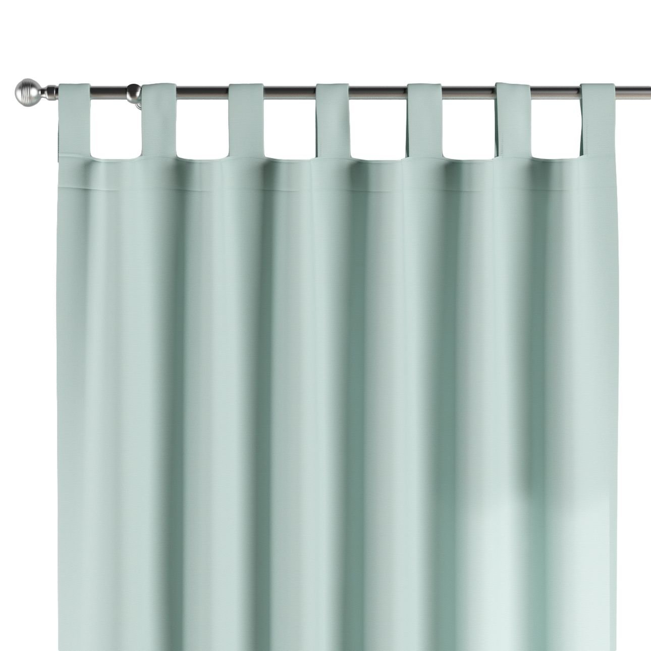 Dekoria Zasłona na szelkach 1 szt. pastelowy błękit 1szt 130 × 260 cm Cotton Panama 310-702-10