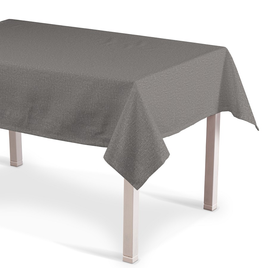 Dekoria Obrus prostokątny szary 130x130 cm Edinburgh 420-115-81