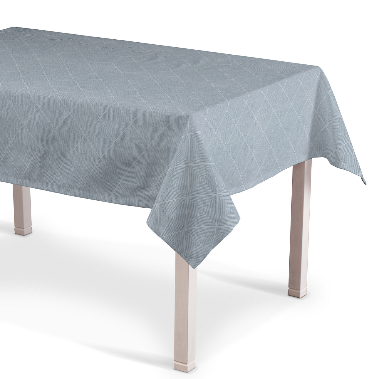 Dekoria Obrus prostokątny szaro srebrny 130 × 130 cm Venice