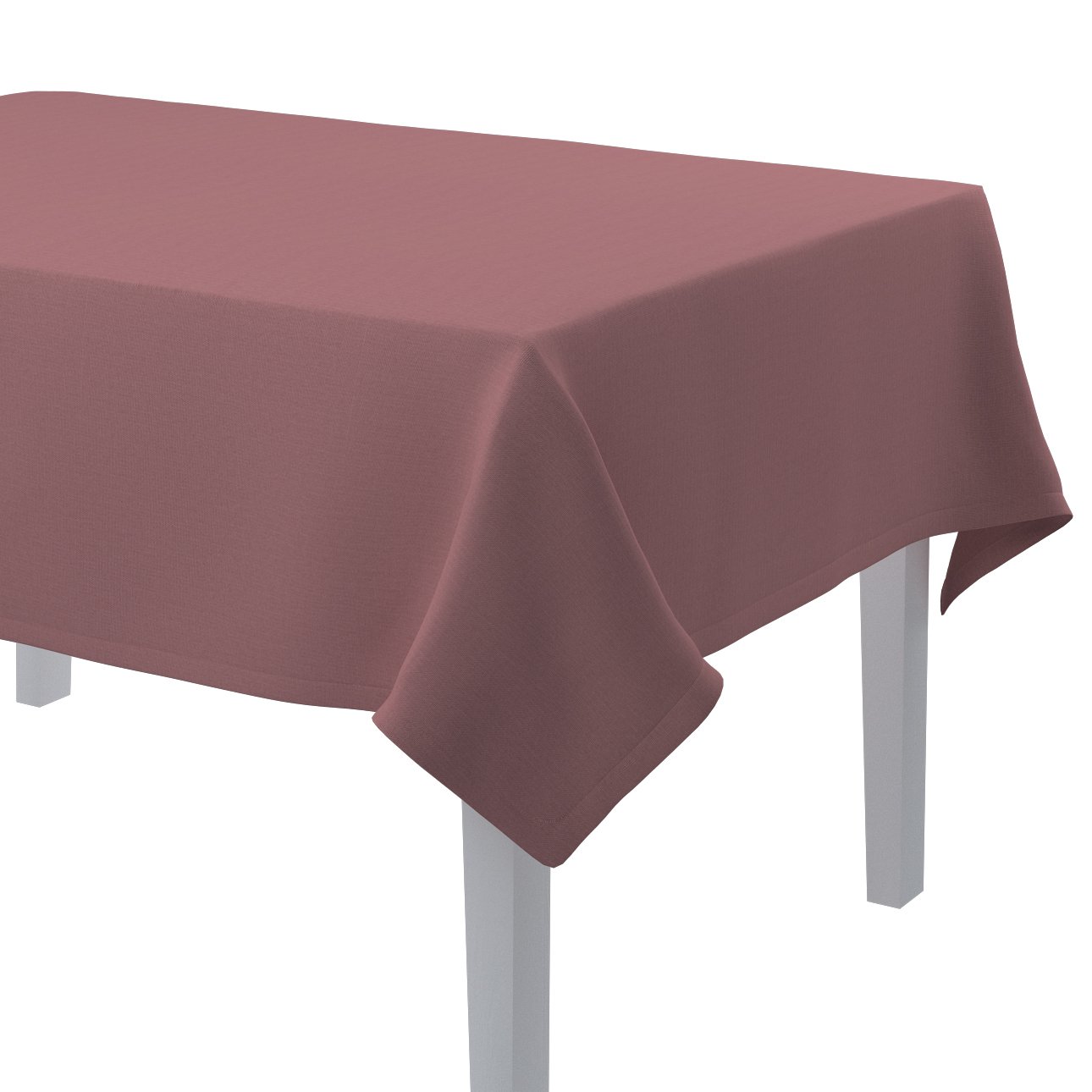 Dekoria pl pl Obrus prostokątny zgaszony róż 130 × 130 cm Cotton Panama 420-702-43