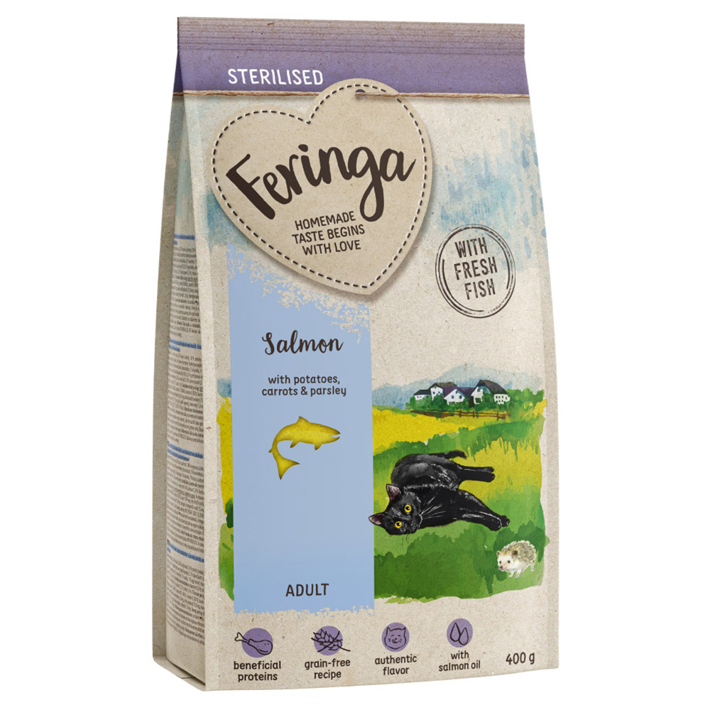 Feringa Adult Sterilised, łosoś - 400 g