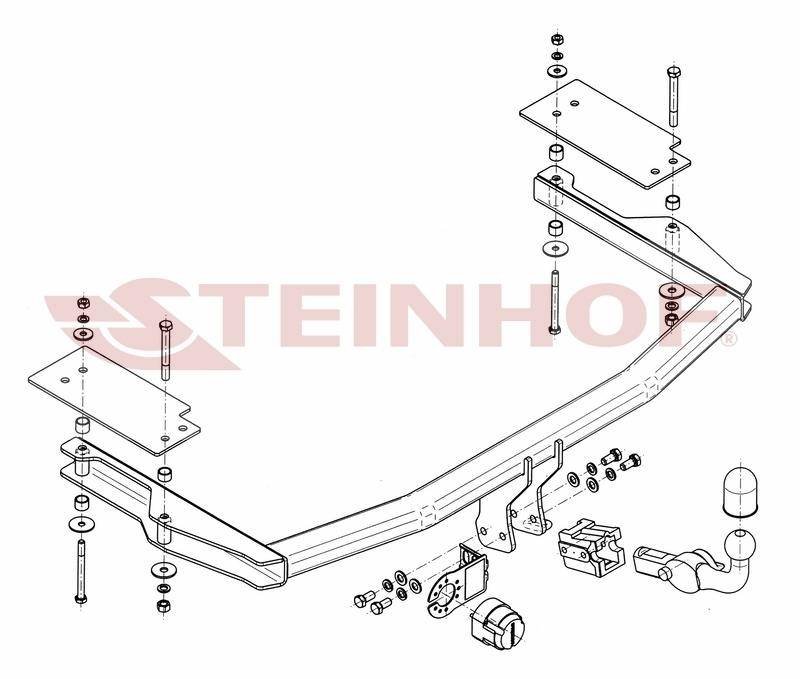 Hak holowniczy Steinhof M-025