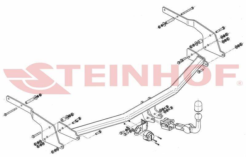 Hak holowniczy Steinhof R-036