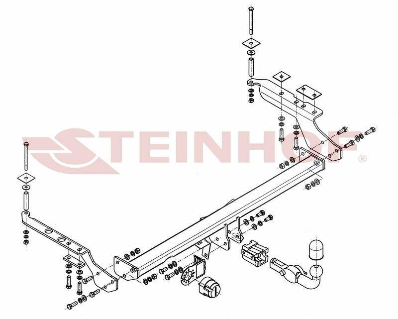 Hak holowniczy Steinhof S-361