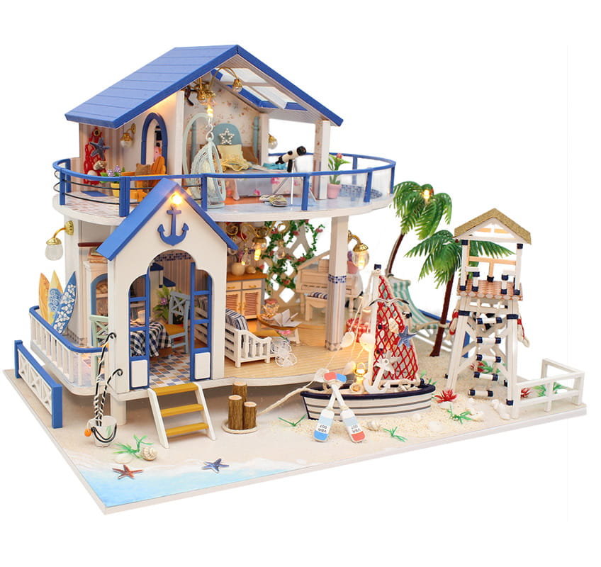 Miniaturowy domek Morskie opowieści