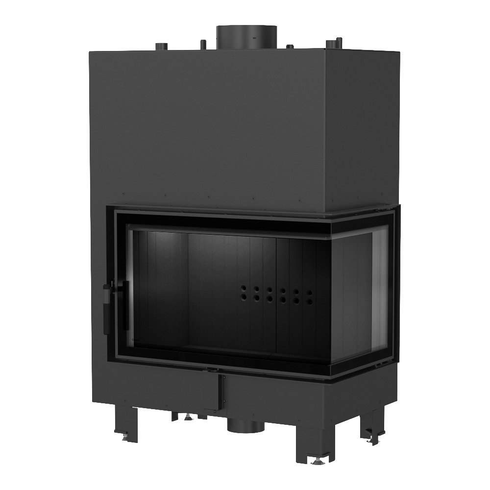 Kratki.pl pl Marek Bal wkład kominkowy MBO PW prawy BS czarny termotec MBO/PW/15/P/BS/W/BLACK