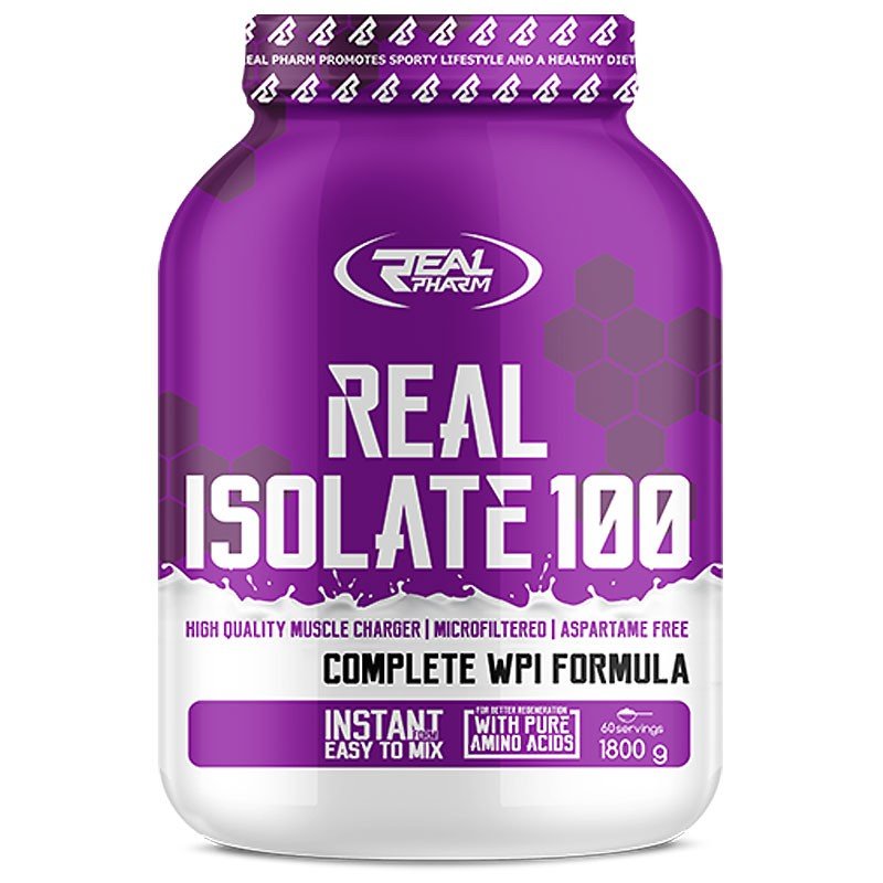 Real Pharm Real Isolate 100 1800g SŁÓJ