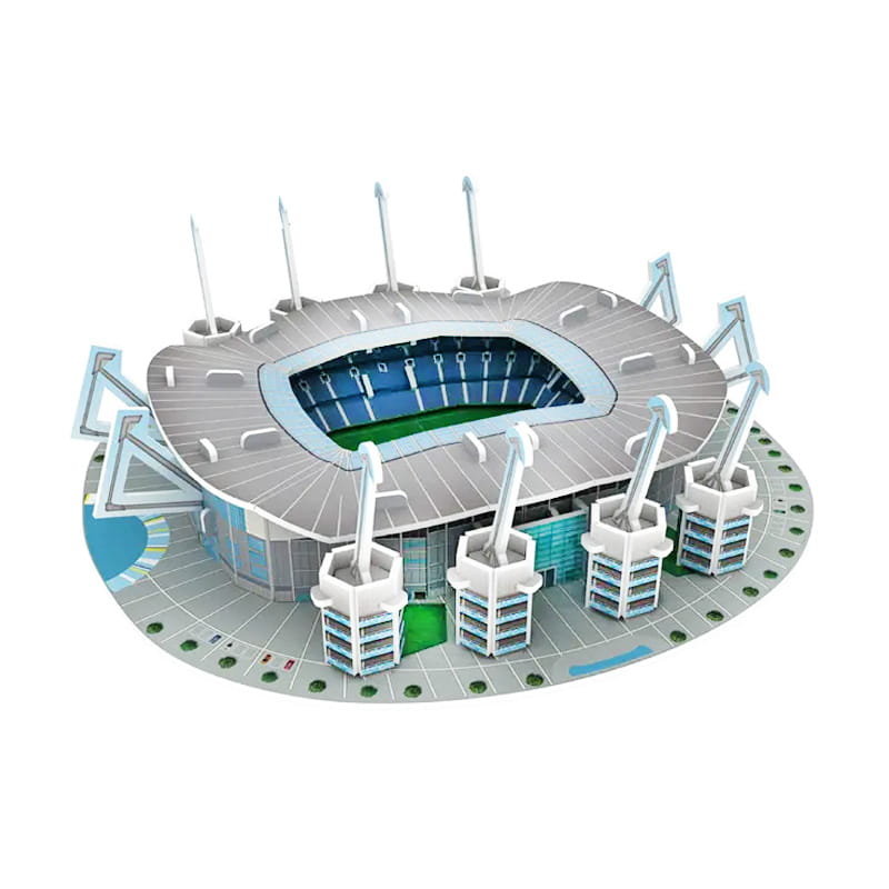 Mini stadion piłkarski - ETIHAD - Manchester City FC - Puzzle 3D 47 elementów